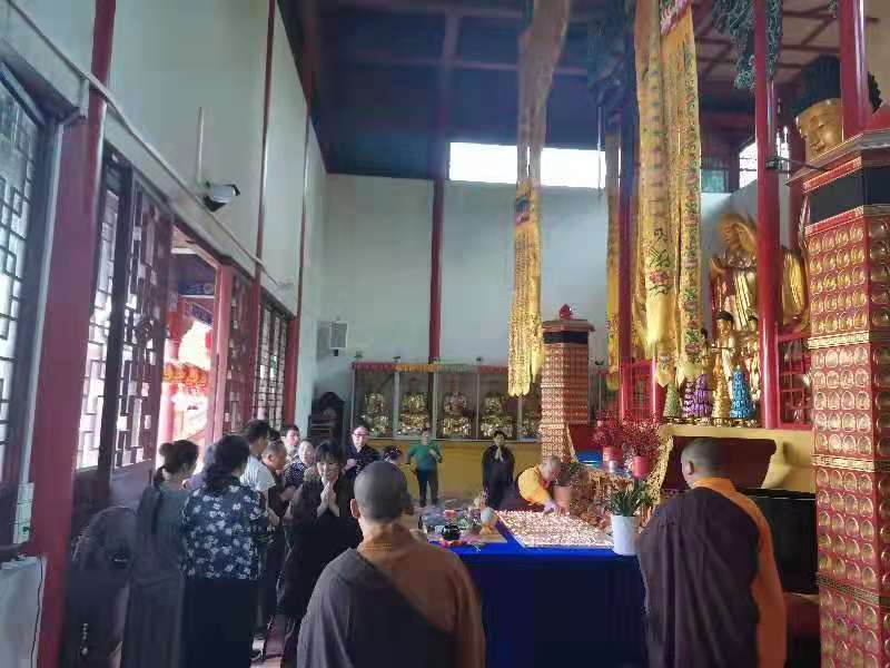 天子国际文殊菩萨圣诞祈福助考法会圆满